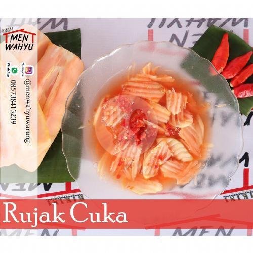 Rujak Cuka menu Men Wahyu, Denpasar