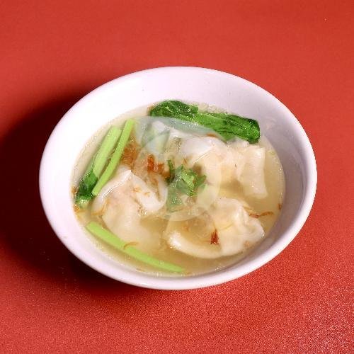 Pangsit Kuah 3pcs menu Bakmi & Bubur Ayam Bintang Lima, Kuta