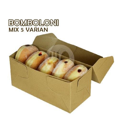 Bomboloni Mix 5 varian menu Kim Artisan Bakery