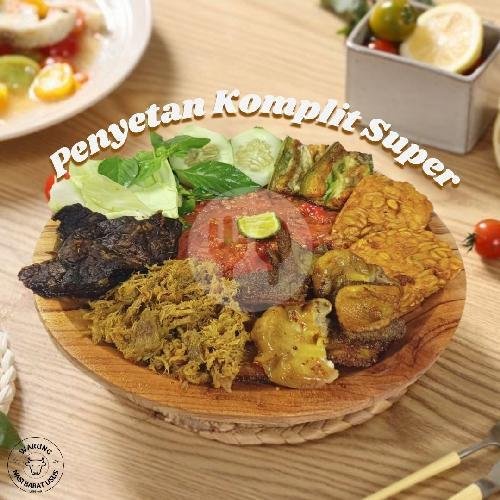 Penyetan Komplit Super menu Nasi Babat Usus 2 Khas Surabaya Lingkar (Cabang Rembiga), Rembiga