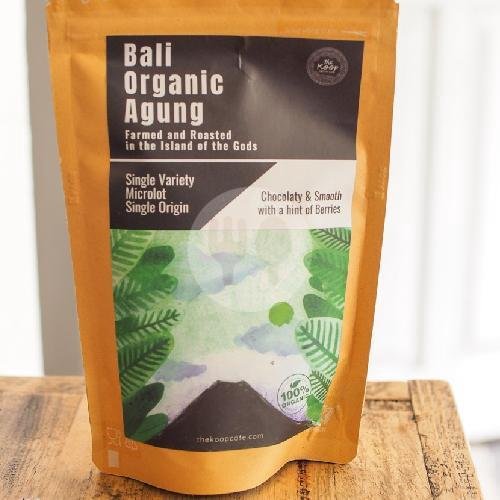 Bali Organic Agung100gr menu The Koop Roaster & Cafe, Seminyak