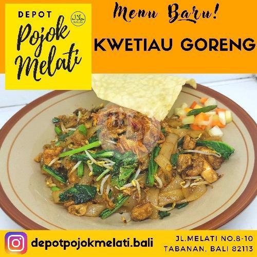 Kwetiau Goreng menu Depot Pojok Melati, Tabanan Kota