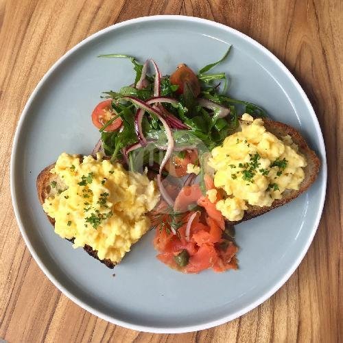 Scramble Eggs menu Bias Cafe & Bar, Petitenget