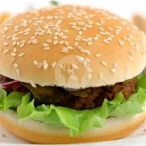 Burger Ayam / Sapi Biasa menu Ack Fried Chicken, Nusa Indah