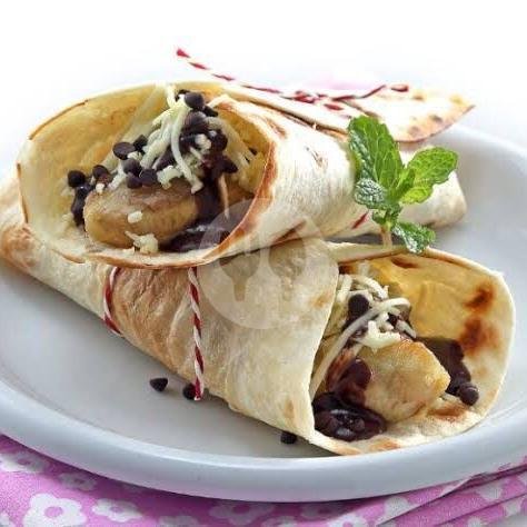 Kebab Banana  Chocolate Chesee menu Churros & Coffee Lastini, Canggu
