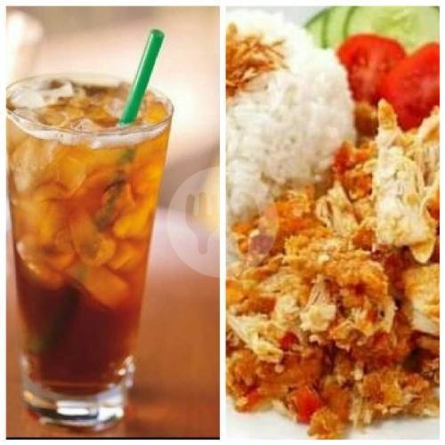 Paket Ayam Geprek + Es Teh menu Ayam Geprek Berabe, Tukad Batanghari