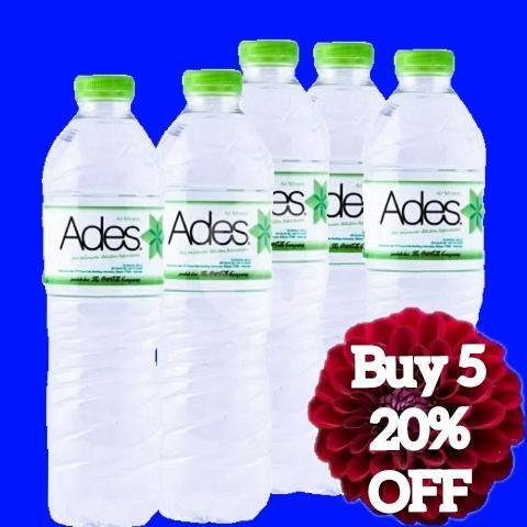 Ades 600ml Promo menu Go2Kill Waroeng, Senggigi