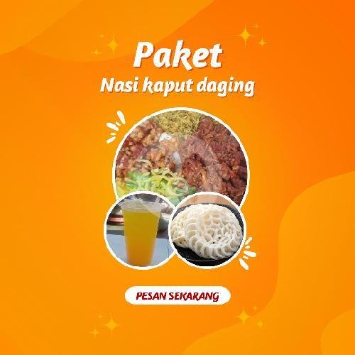 Paket Nasi Kaput Daging menu Wr Nasi Kaput Pagutan
