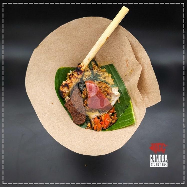 NASI BUNGKUS BGC 2 menu Babi Guling Candra, Pulau Yapen