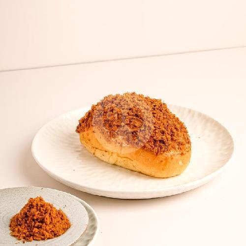 Roti Abon Ayam menu Mahligai Bakery, Renon
