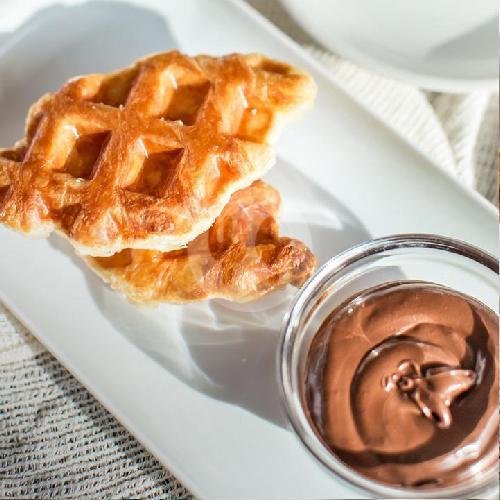 Croffle Choco menu Ya Kun Kaya Toast, Gatsu Tengah