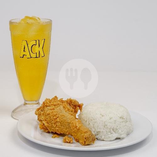 Aman C Orange menu ACK Fried Chicken, New Kesambi