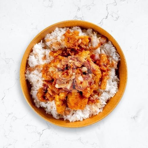 Rice Bowl Ayam Sambel Embe menu White Canny, Denpasar