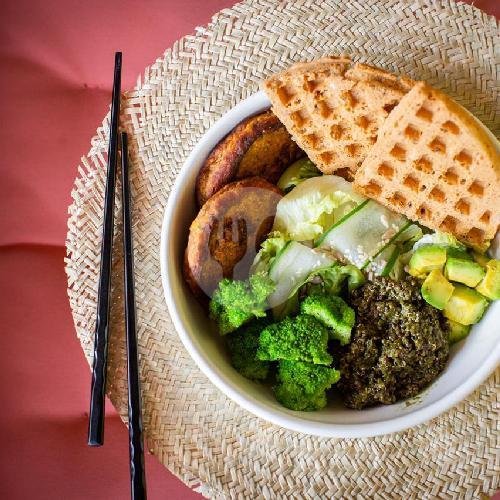 BIG GREEN Vegan Breakfast menu The Cure Vegan Health Kitchen, Canggu-Berawa