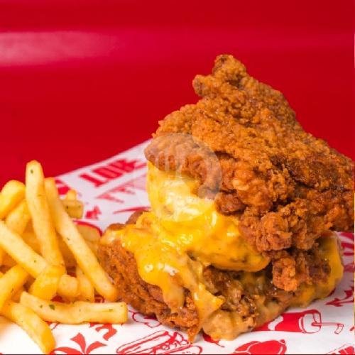 Combo Stack on Stack With French Fries menu Wandas Club, Seminyak