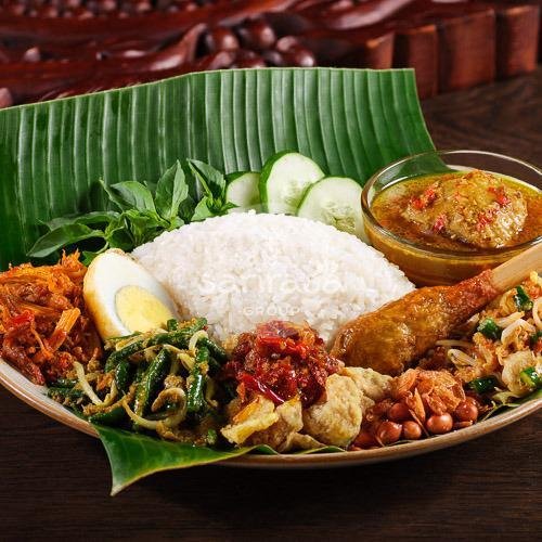 Nasi Bali menu Sate Khas Senayan, Beachwalk