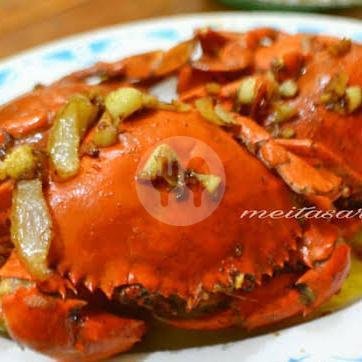 Kepiting Masak Mentega menu Food Table, Hos Cokroaminoto