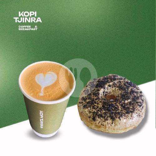 Coffee and Topping Doughnut menu Kopi Tjinra, Kerobokan