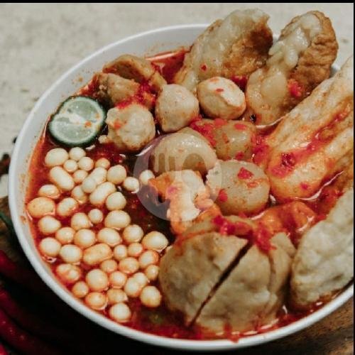 Cuanki Bakso Sapi menu Kedai Seblak Nyak Nyoek, Denpasar