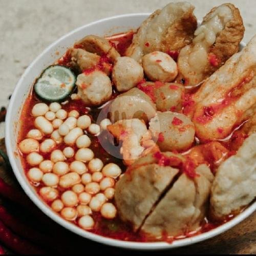 Cuanki Bakso Ayam menu Kedai Seblak Nyak Nyoek, Denpasar