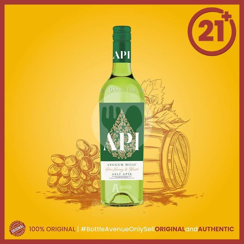 [21+] Api Kediri Kuning Muscat 620 ml menu Bottle Avenue ( Beer, Wine & Spirit ) Bidadari