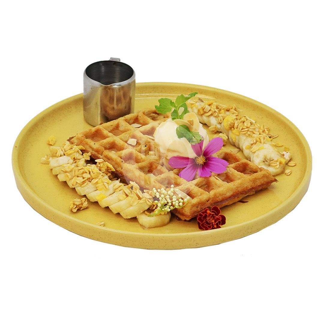 Sunrise Waffles menu BURGREENS - Healthy, Vegan, and Vegetarian, Canggu