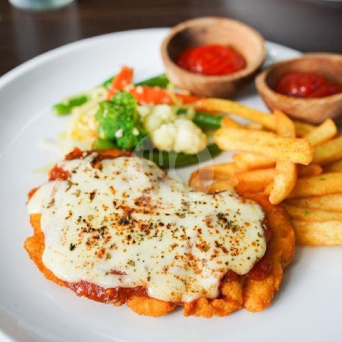 Chicken Parmigiana menu Black Sands Coffee Bar, Sukawati