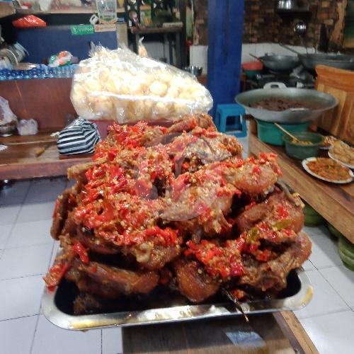 NASI AYAM  BALADO GURU  (RAMAS) LENGKAP GAESSSS menu RM BALENONG Masakan Padang Dan Nasi Padang, Kuta