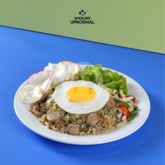 Nasi Goreng Spesial Upnormal + Telor menu Upnormal Coffee Roasters, Lombok