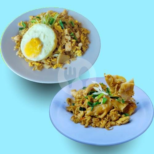 Nasi Gorilla Ayam + Pangsit Goreng + 2 Es Teh menu Nasi Goreng Gila Gorilla, Pulau Komodo