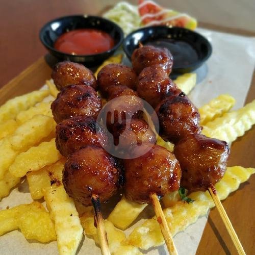 Combo Bakso menu Iam Bakar Mager, Kediri Tabanan