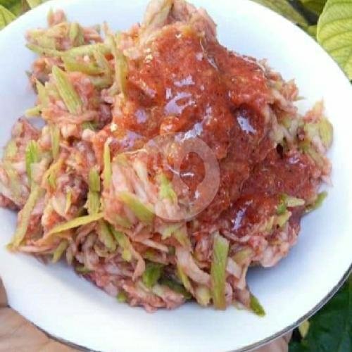 Rujak Gobet Bumbu Terasi Buah Campur menu Rujak Bumbu Desa, Selaparang