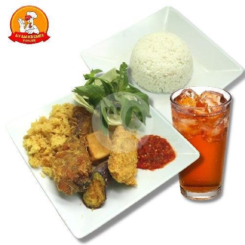 PROMO PAKET A menu Ayam Kremes Panjer, Gunung Agung