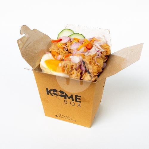 Ayam Sambal Matah menu Kome Box, Denpasar