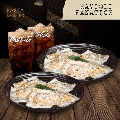 Ravioli Fanatics menu Pasta Dealer, Bumbak Dauh