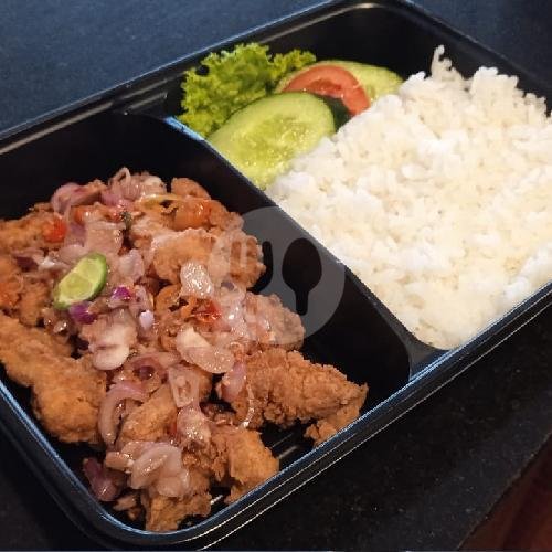 Chicken Lemongrass Rice Set menu Mansu Kitchen, Nakula