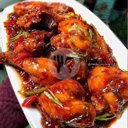 Ayam Kecap Pedas manis menu Paon Darmika, Sahadewa