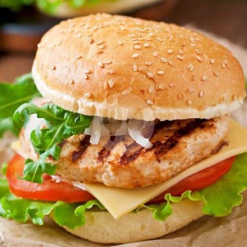 Chicken Burger menu Warung Mamma, Legian