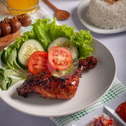 Ayam Bakar menu Soto Dobrak, Tuban