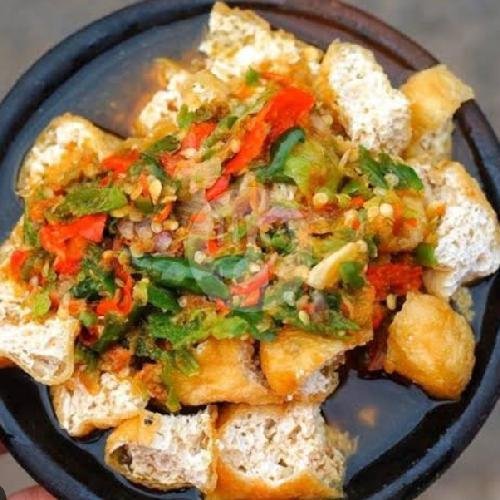 Tahu Gejrot Lev- Mules menu SEBLAK PRASMANAN TEH INDRI, Depan Alfamart Goa Gong