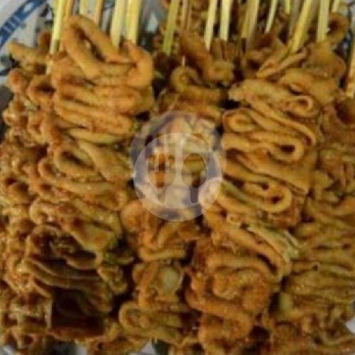 Sate Tusuk menu Bubur Ayam Khas Jakarta Bang Yos, Teuku Umar Barat