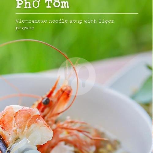 Pho Tom menu Xich Lo Warung Vietnam, Kerobokan