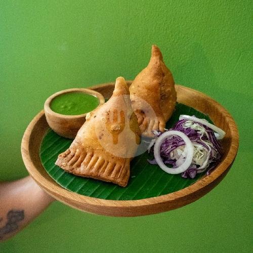 Vegetables Samosas menu Bazaar Indian Restaurant, Ruko Sahadewa Plaza No 1