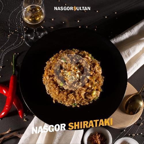 Nasi Goreng Shirataki menu Nasgor Sultan, Renon