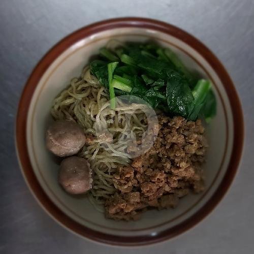 Mie Babi+Bakso menu Happy Mie, Kerobokan Badung Bali