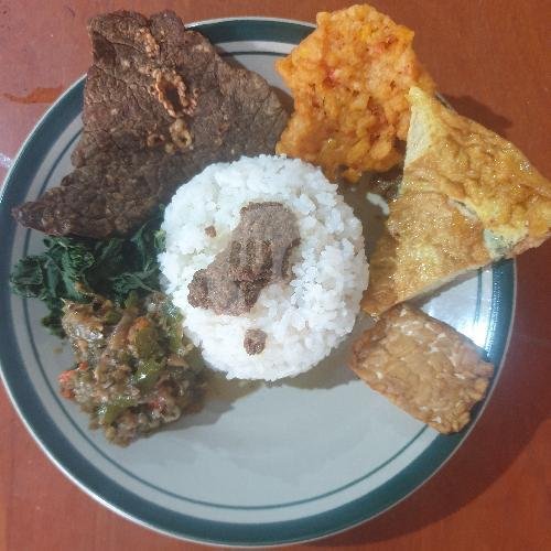 Nasi Paru Campur menu Warung Padang Kita