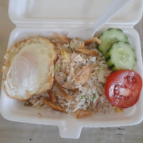 Nasi Goreng Ikan Asin menu Depot Sempurna, Gunung Andasaka