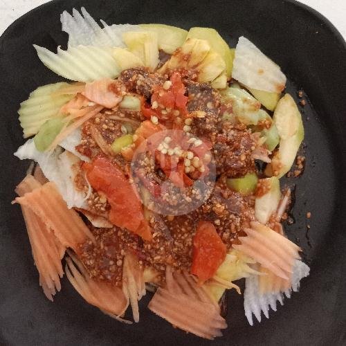 Rujak Kacang menu Warung Men Kembar, Tukad