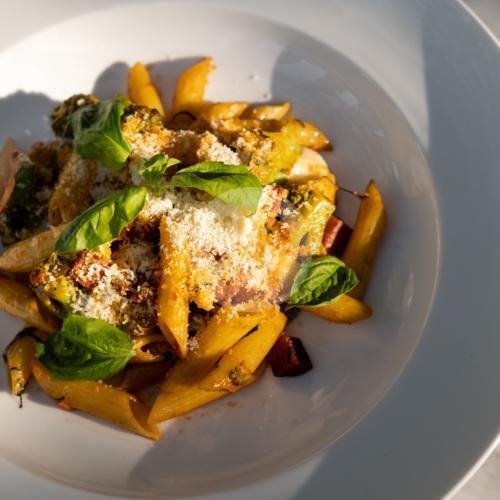 Penne Pasta Chorizo & Broccoli menu Brekkie Bali, Bumbak