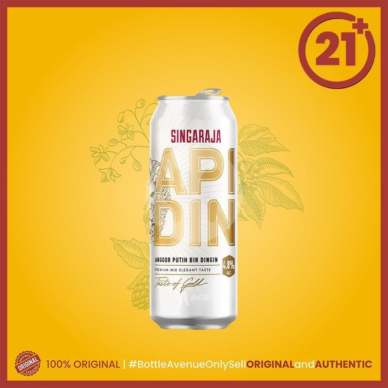 [21+] Singaraja Apidin Can 320 ML menu Bottle Avenue ( Beer, Wine & Spirit ) Bidadari
